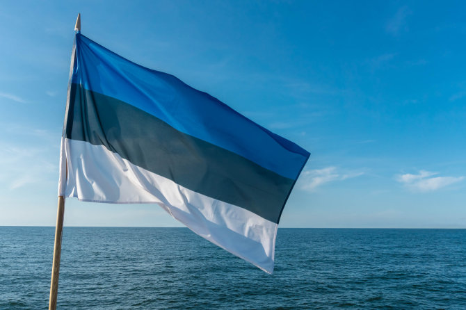123RF.com nuotr./Estijos vėliava