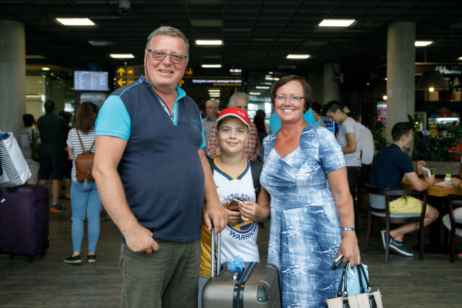 Eriko Ovčarenko / 15min nuotr./Vytautas su šeima