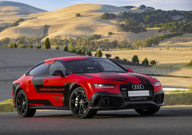 „Audi“ nuotr./Autonominis „Audi RS 7 Sportback“