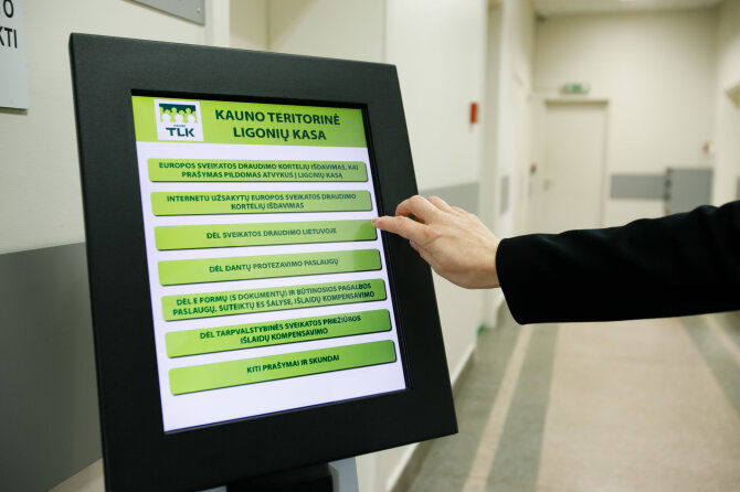 Eriko Ovčarenko / BNS nuotr./Kauno teritorinė ligonių kasa