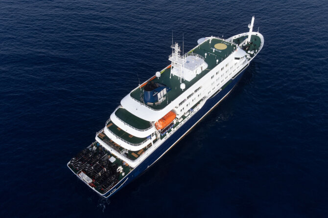 AFP/ „Scanpix“ nuotr. / Laivas „MV Hondius“