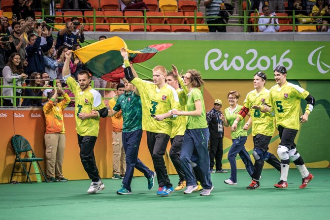 RGB Pictures / Roberto nuotr./Paralimpinė Lietuvos komanda RIO Paralimpinėse žaidynėse