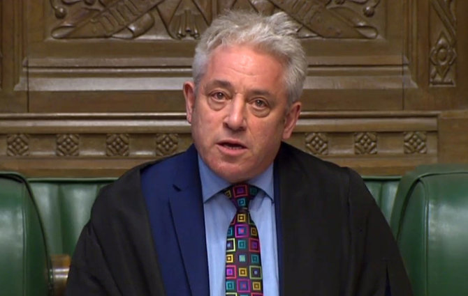 AFP/„Scanpix“ nuotr./Johnas Bercow