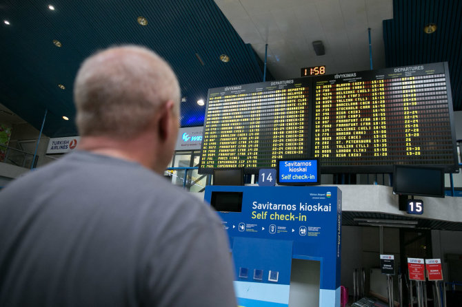 Žygimanto Gedvilos / 15min nuotr./Paskutinė diena prieš Vilniaus oro uosto uždarymą