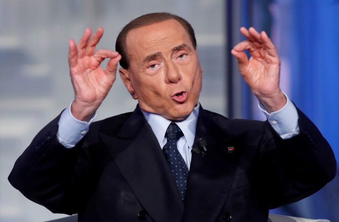 „Reuters“/„Scanpix“ nuotr./Silvio Berlusconi