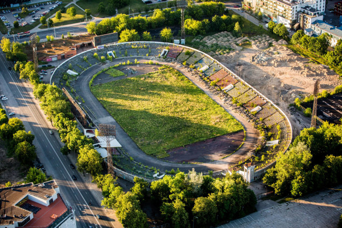 Vidmanto Balkūno / 15min nuotr./Vilniaus Žalgirio futbolo stadionas