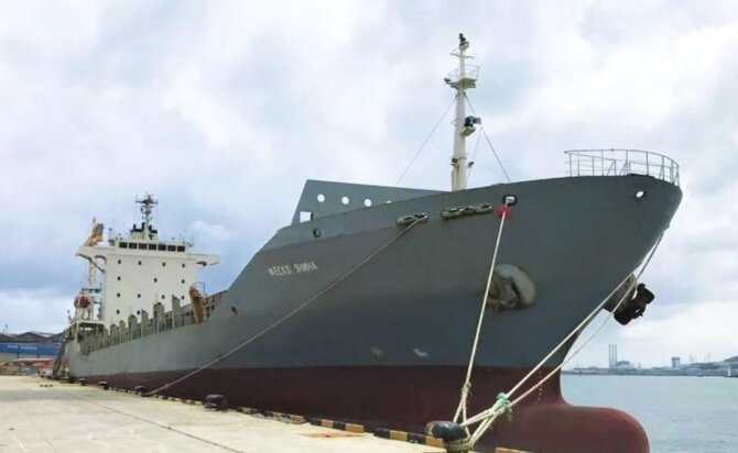 „Fesco“ nuotr./„Rosatom“ konteinerinis laivas „Fesco Janina“