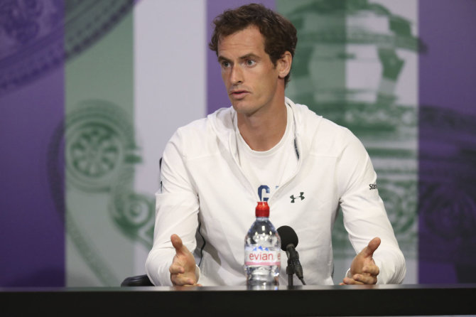 „Scanpix“/AP nuotr./Andy Murray