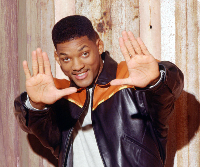 Vida Press nuotr./Willas Smithas seriale „The Fresh Prince of Beal-Air“