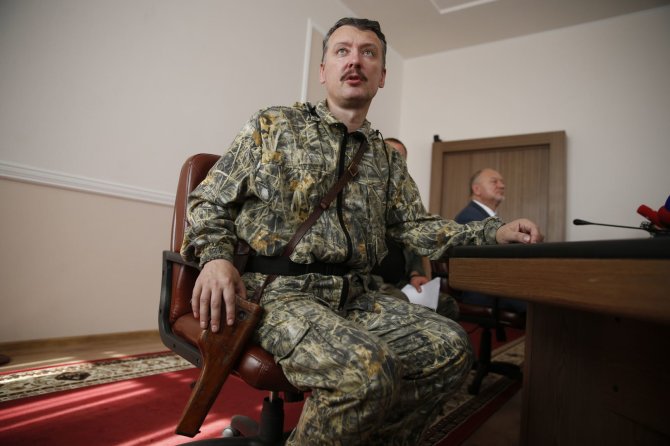 „Reuters“/„Scanpix“ nuotr./Igoris Strelkovas-Girkinas