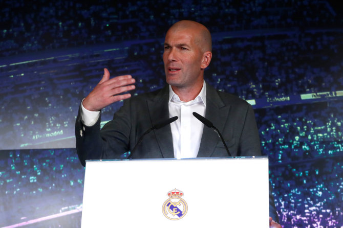 „Reuters“/„Scanpix“ nuotr./Zinedine'as Zidane'as