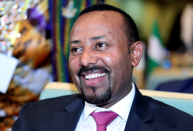 Etiopijos premjeras Abiy Ahmedas