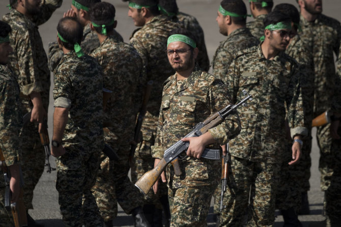 „Scanpix“/„SIPA“ nuotr./Irano Revoliucinė gvardija