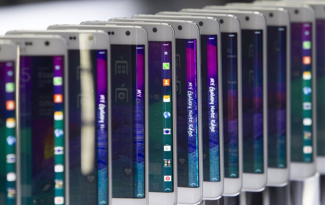 „Reuters“/„Scanpix“ nuotr./„Samsung Galaxy Edge“