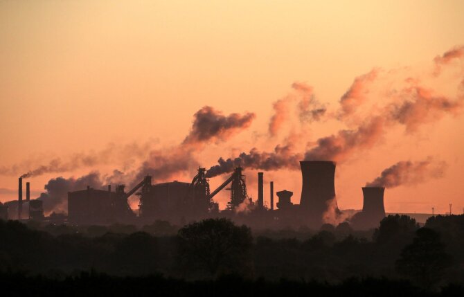 AFP/„Scanpix“ nuotr./Didžiosios Britanijos plieno gamintoja „British Steel“