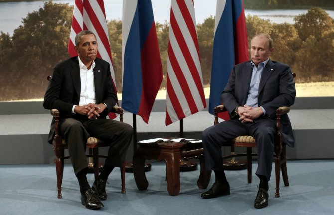 „Reuters“/„Scanpix“ nuotr./Barackas Obama ir Vladimiras Putinas