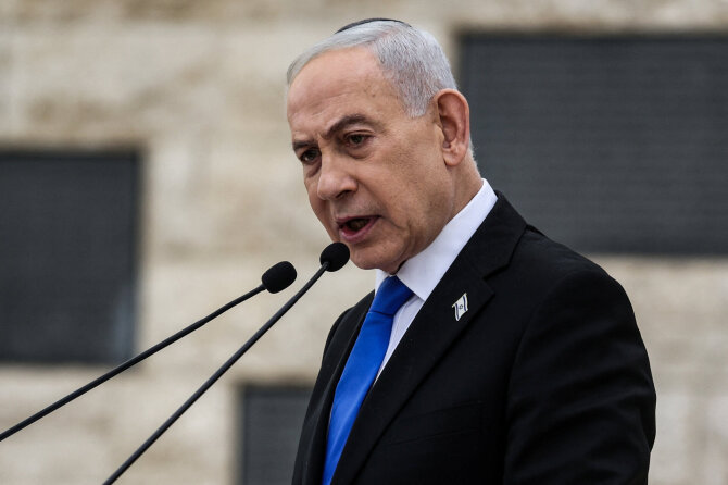 Benjaminas Netanyahu / ILIA YEFIMOVICH / via REUTERS