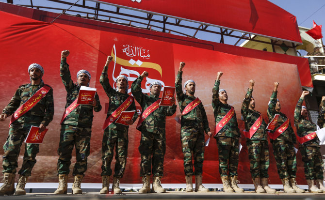 AFP/„Scanpix“ nuotr./Husiai sukilėliai Jemene