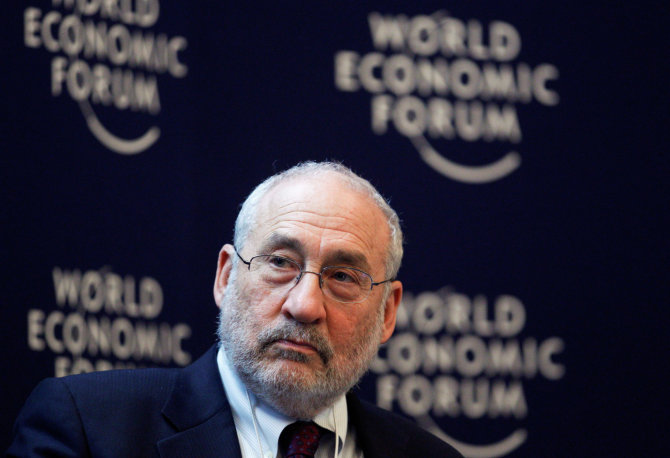 „Reuters“/„Scanpix“ nuotr./Josephas Stiglitzas