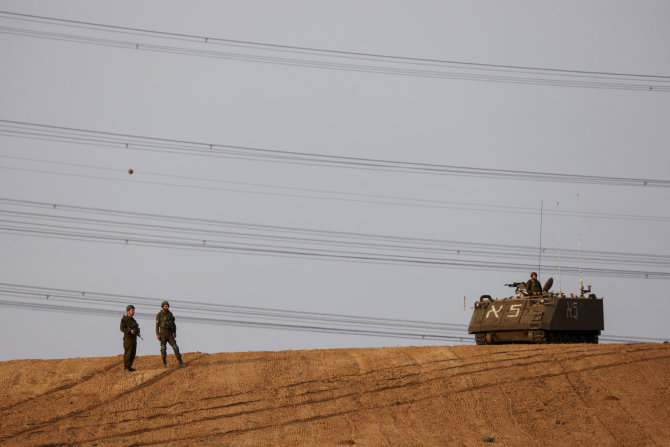 „Reuters“/„Scanpix“ nuotr./Izraelio kariai