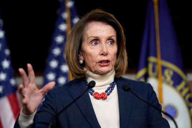 „Reuters“/„Scanpix“ nuotr./Nancy Pelosi