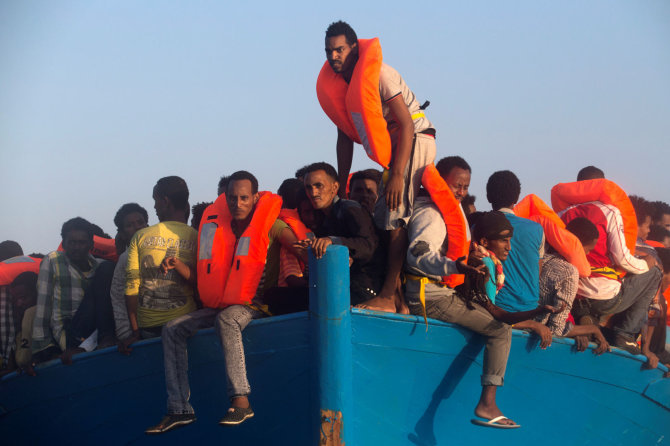 „Reuters“/„Scanpix“ nuotr./Pabėgėliai iš Eritrėjos