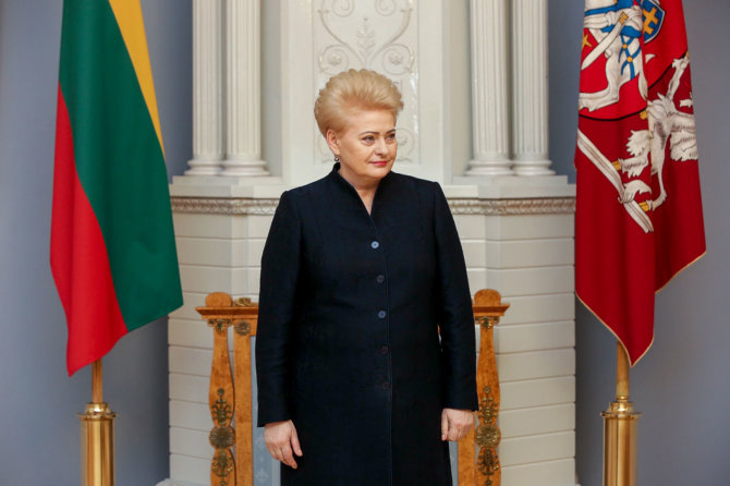 Vidmanto Balkūno / 15min nuotr./Prezidentė Dalia Grybauskaitė