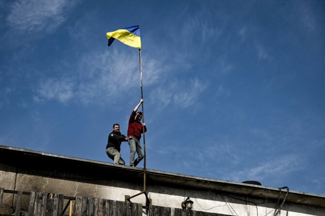 Karas Ukrainoje / Dmytro Smolienko / ZUMAPRESS.com