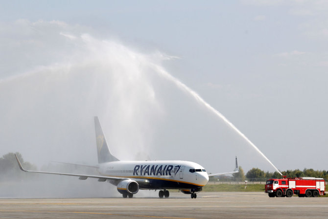 AFP/„Scanpix“ nuotr./„Ryanair“ lėktuvas.
