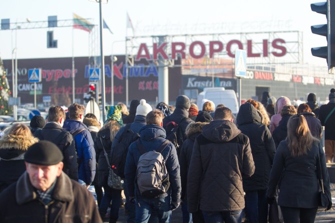 Irmanto Gelūno / 15min nuotr./Vilniaus „Akropolyje“ akcija „Jamam“ 