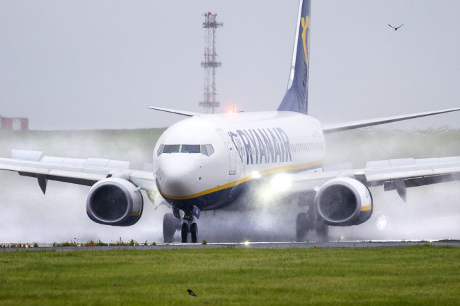 „Scanpix“ nuotr./„Ryanair“ lėktuvas