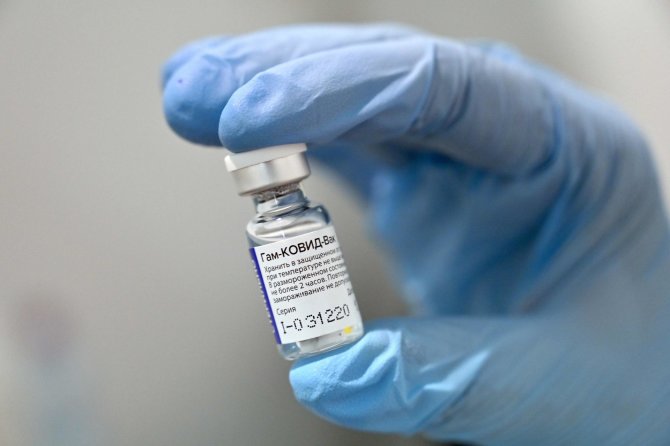 AFP/„Scanpix“ nuotr./„Sputnik V“ vakcina