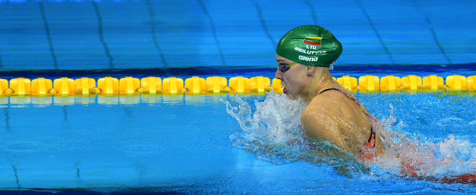 Alfredo Pliadžio nuotr./Rūta Meilutytė (2014 m. rugpjūčio 17 d.)