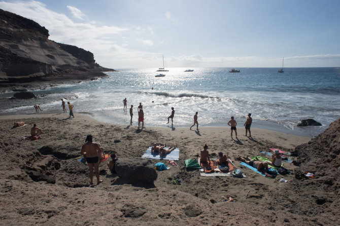 Alfredo Pliadžio nuotr./La Caleta paplūdimys