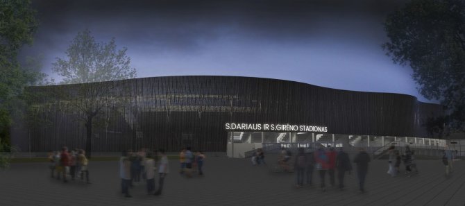 S.Dariaus ir S.Girėno stadiono projektas