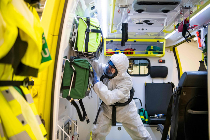 AFP/„Scanpix“ nuotr./Gyvenimas Švedijoje praėjus pustrečio pandemijos mėnesio