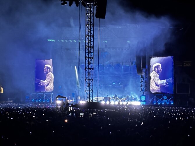 Žmonės.lt skaitytojo nuotr./Post Malone koncertas Kaune