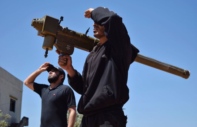 AFP/„Scanpix“ nuotr./MANPADS naudoja ir sukilėliai Sirijoje