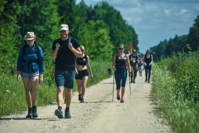 Projekto partnerio nuotr./Tarptautinis pėsčiųjų žygis „Coastline Trek“