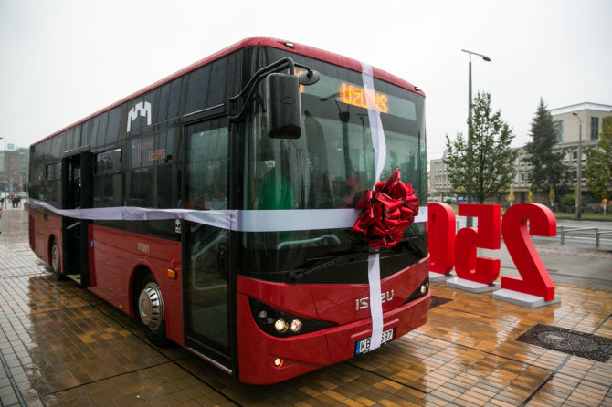 Juliaus Kalinsko / 15min nuotr./Naujas Vilniaus autobusas