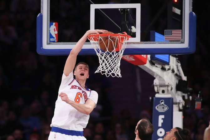 „Scanpix“/AP nuotr./Kristapas Porzingis