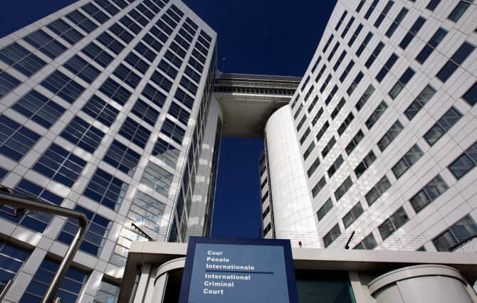 Tarptautinis baudžiamasis teismas / Jerry Lampen / REUTERS