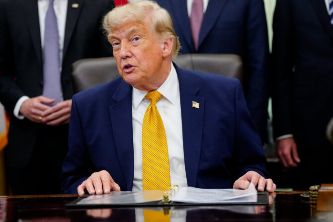 Donaldas Trumpas / Bonnie Cash - Pool via CNP / picture alliance / Consolidated News Photos