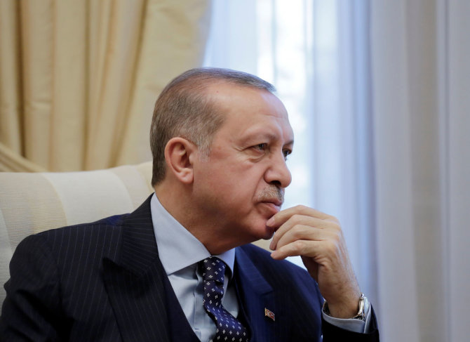 „Reuters“/„Scanpix“ nuotr./Recepas Tayyipas Erdoganas Graikijoje