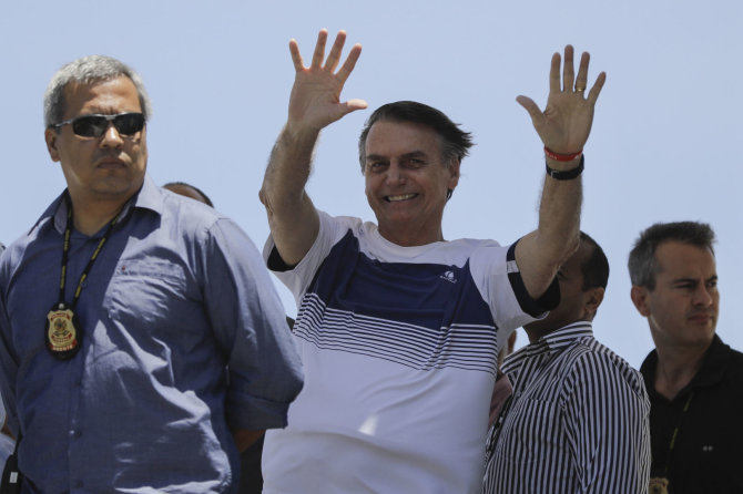 „Scanpix“/AP nuotr./Jairas Bolsonaro