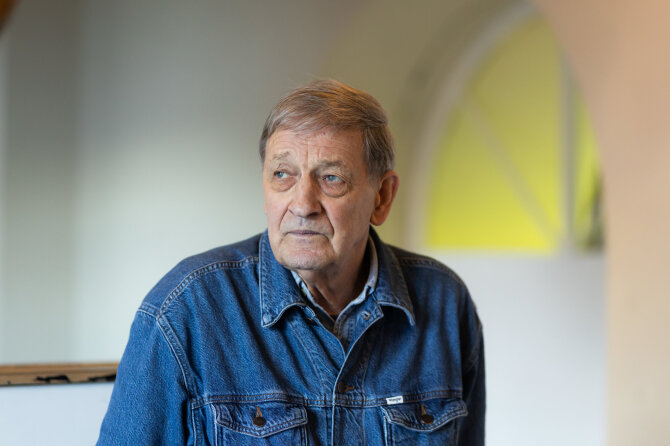 Gretos Skaraitienės / BNS nuotr./Menininkas Arvydas Šaltenis