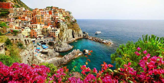 123rf.com nuotr./Manarola, Italija