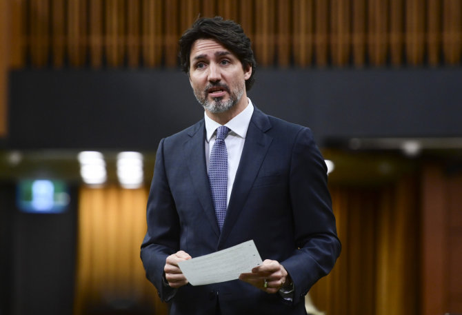 „Scanpix“/„PA Wire“/„Press Association Images“ nuotr./Justinas Trudeau