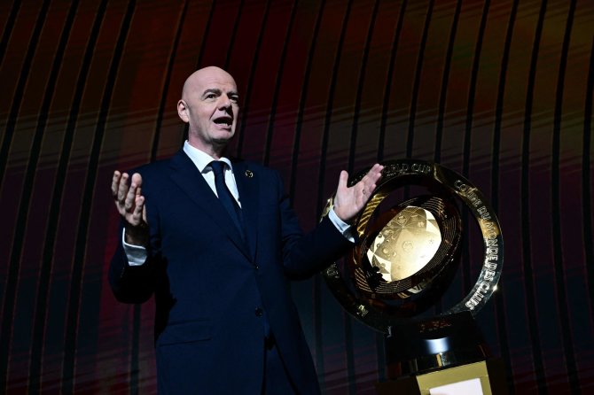 AFP/„Scanpix“ nuotr./FIFA prezidentas Gianni Infantino