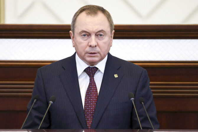 „AP“/„Scanpix“/Buvęs Baltarusijos užsienio reikalų ministras Vladimiras Makėjus